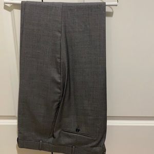 Men’s Jos A Banks raw hem dress pants